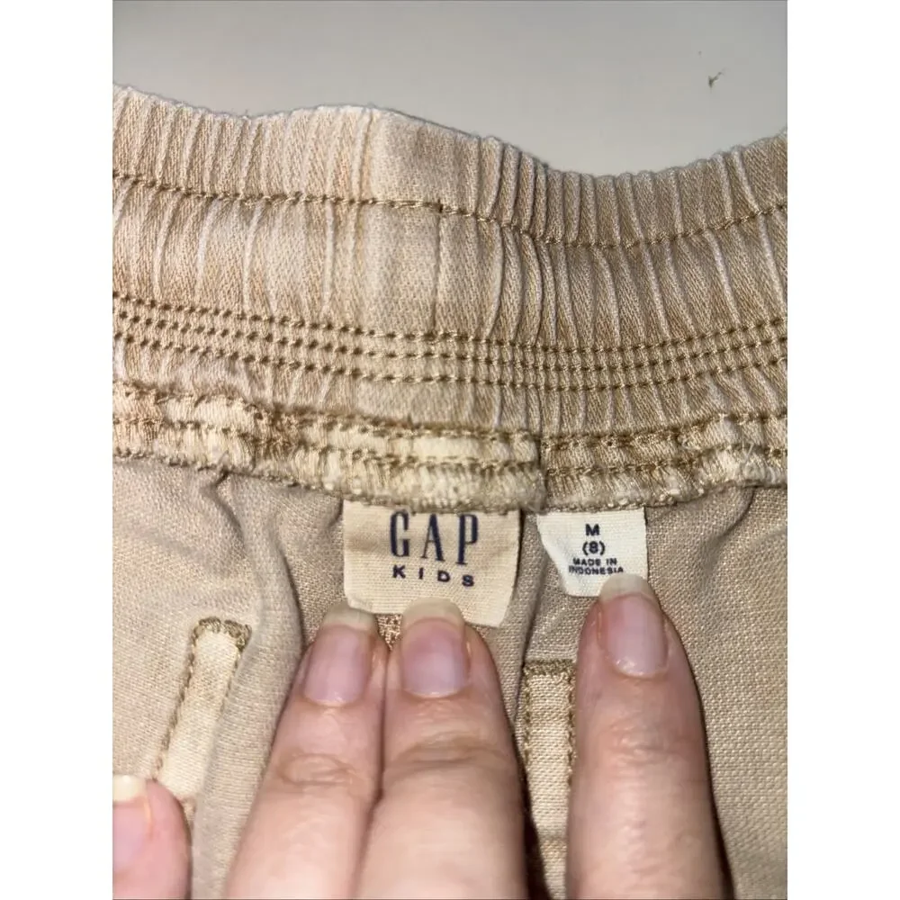 Gap Kids Boy’s 8 Tan Shorts EUC Lightweight Comfortable Beach Active Formal